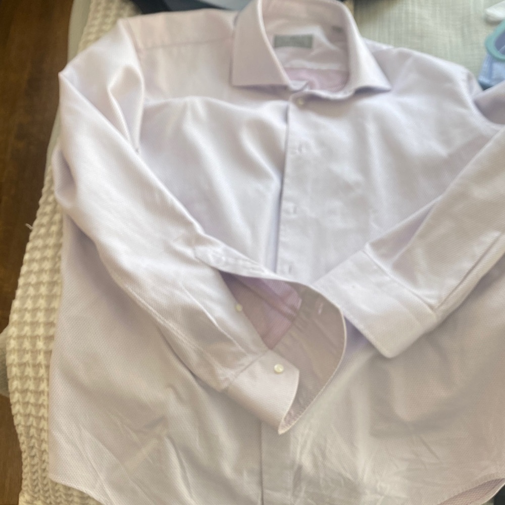 Canali Soft Pink Dress Shirt